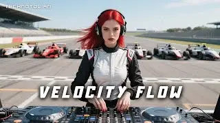 Velocity Flow | Melodic Techno | 1 Hour Racetrack DJ Set | Technotolian