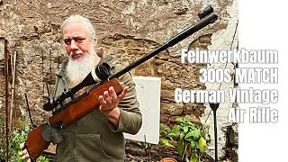 Обзор винтажной немецкой пневматической винтовки Precision / Feinwerkbau 300S Match