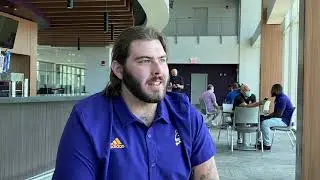 ECU Football Offensive Lineman Sean Bailey spoke with the media on App State game week.