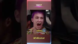 Evolu&ccedil;&atilde;o de Wil Wheaton #wilwheaton #shorts #throughtheyears #trending #movie #streaming