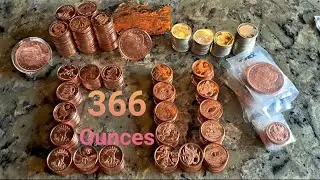 Full Copper Stack and Germania Mint Collection