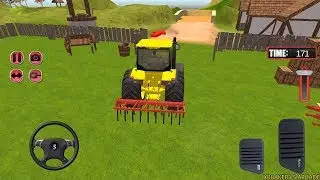 Heavy Duty Tractor Farming Tools 2019 - SUNFLOWER - Android Gameplay #3
