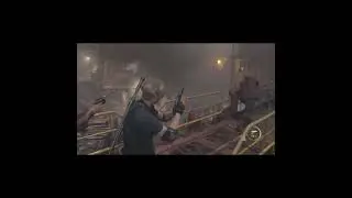 Resident Evil 4 Remake: What Happens When Blowing Off Zombie's Leg #Shorts