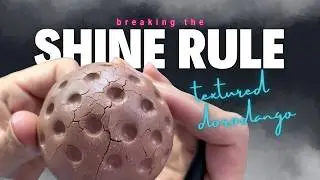 Breaking My Shiny Rule: Trying Textured Dorodango for the First Time! Watch the Magic Unfold 