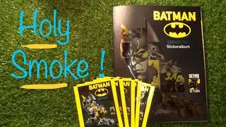 Panini Batman 80th  Anniversary Stickeralbam (2019) Sticker Album Review