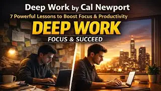 Deep Work by Cal Newport | 7 Powerful Lessons to Boost Focus & Productivity