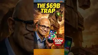 Microsoft&rsquo;s $69B Trojan Horse #businessshorts #businessstrategy #gaming #facts #businesscasestudy