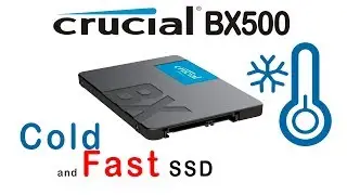 Eliminate overheating and speed drop SSD Crucial BX500