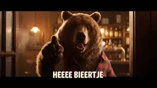 AI Generated VEO3: Bear Orders a Beer - Hilarious Pub Scene