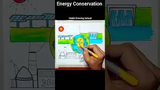 Energy Conservation Drawing #shorts #energyconservation #drawing