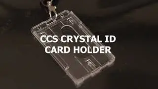 CCS Crystal ID Card Holder - Competitive Card Solutions