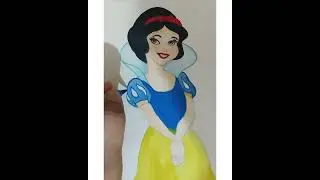 How to draw snow white face /full body/step by step/ Disney princess/easy tutorial