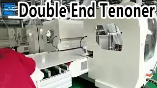 Double End Tenoner Machine for Flooring Boards | Final Testing Before Export | ZZCHRYSO Factory