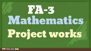 FA-3 || Проект по математике для 3, 4 и 5 классов