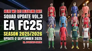 Squad Update FC 25 Season 25/26 Vol.3 by Afurizaru Gaming [FREE] | Squad Update Only