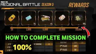 Regional Battle Season 5 - How to complete regional battle in free fire - Free fire new event