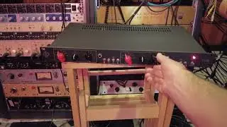 TG 2 channels discrete transformer balanced amplifier  - DEMO on DRUMS