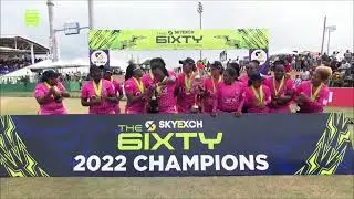 CPL Women's 6IXTY: Barbados Royals lifts The 6IXTY trophy! | SportsMax TV