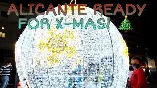VLOG: CHRISTMAS LIGHTS IN ALICANTE, SPAIN, FAMILY GETAWAY #spain #alicante #holidays #winter