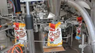 Stand Up Resealable Pouches Nitrogen Pack Automatic Packing Line (Customized made)