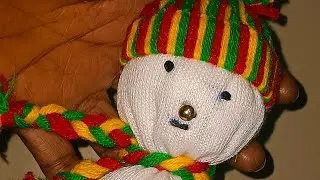 Socks Se Snowman Kaise Banaye | DIY Snowman Craft for Christmas | Best Out of Waste