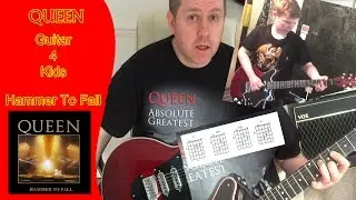 Hammer To Fall - Queen Guitar Lessons 4 Kids (с участием Алфи Смита)