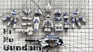 Rakitan Epik! Minifigures Hi-Nu Gundam Versi Mikro Tapi Super Detail! 💥