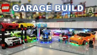 LEGO Speed Champions Garage Build