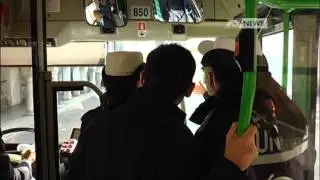 SOSTA SELVAGGIA, VIGILE SUL BUS