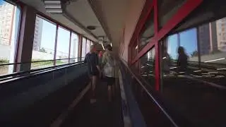Czech Republic, Prague, KAUFLAND, 2X escalator