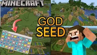 Epic Minecraft Seed For Minecraft PE || Best seed for Minecraft PE 1.19 🔥