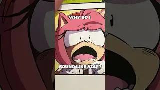 THE SONIC GANG SWAP VOICES?!!🤯 #sonicthehedgehog #amyrose #sonicidwcomics #shadowthehedgehog