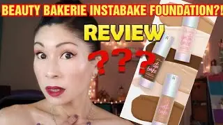 NEW BEAUTY BAKERIE INSTABAKE AQUA GLASS FOUNDATION! DOES IT WORK FOR MATURE SKIN?! REVIEW!