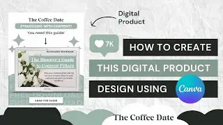 CANVA TUTORIAL: How to design a digital product mockup