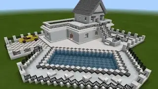 Minecraft:White Modern House 🏠 [Tour]Coming soon tutorial