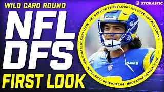 NFL DFS First Look Wild Card Round Picks | NFL DFS Strategy