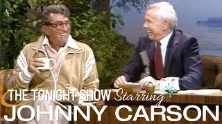 Dean Martin Arrives a Little Tuned Up 🍸😂 | Carson Tonight Show Classic
