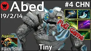 Abed [Fnatic] plays Tiny!!! Dota 2 Full Game 7.20