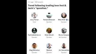 Jerry Parker's Trend Following Trading Discussion - 13th May 2022