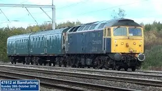 47812 at Bamfurlong - 28th October 2018
