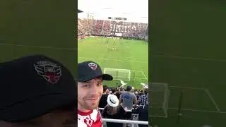 Supporters section at an MLS game ⚽️🇺🇸 #shorts