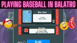 Beating the Blue Deck on Red Stake in Balatro