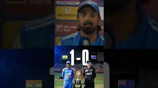 पहले वनडे में टीम इंडिया ने 301 रनों का लक्ष्य सफलतापूर्वक हासिल कर जीत दर्ज की।💪#ViratKohli