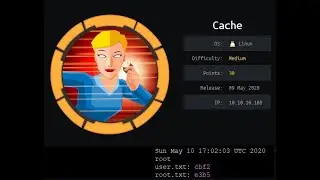 cache machine HTB speed run | Hackthebox cache walkthrough