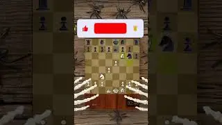 [ENG] Lichess.org blitz chess game 527 Four Knights Halloween gambit, Sacrifice Attack #chess #шахи