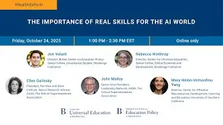 The importance of real skills for the AI world