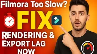 🔥 Fix Filmora Lag! Render & Export Videos 10X Faster (2025 Ultimate Guide)