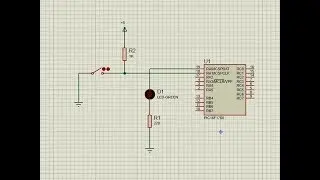 PIC Project 02 - LED On/OFF by a Switch