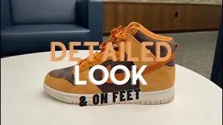 Dark Russet Dunks | detailed look and on feet
