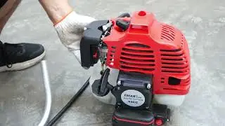 More advanced brush cutter starter - battery start
